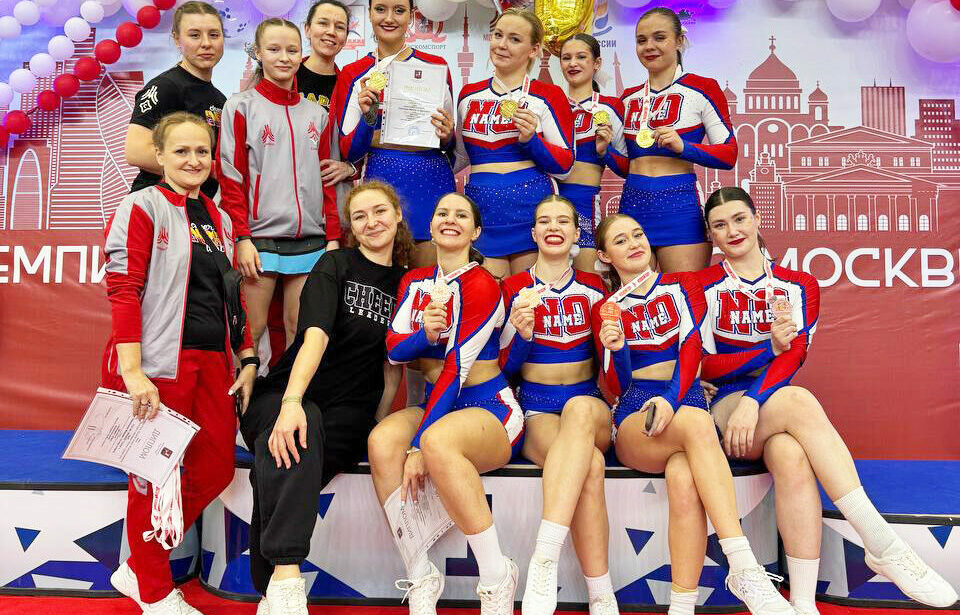 Первокурсница МГПУ стала двукратной чемпионкой Москвы по чир-спорту