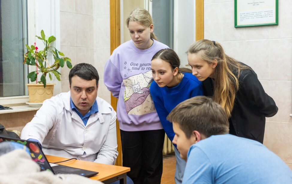Школьники исследовали кровообращение в&nbsp;лаборатории МГПУ