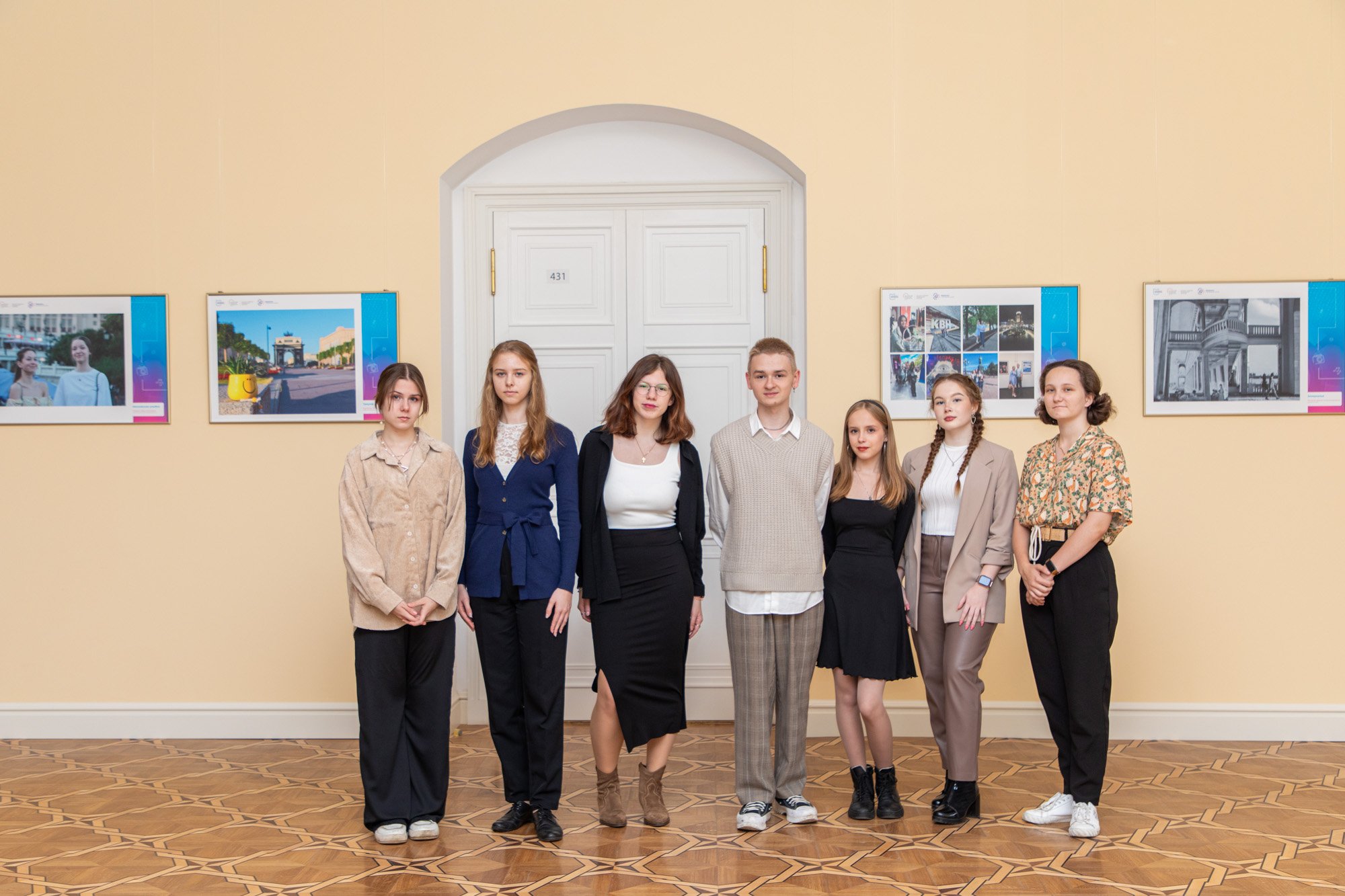 Выставка работ учеников медиаклассов в Правительстве Москвы