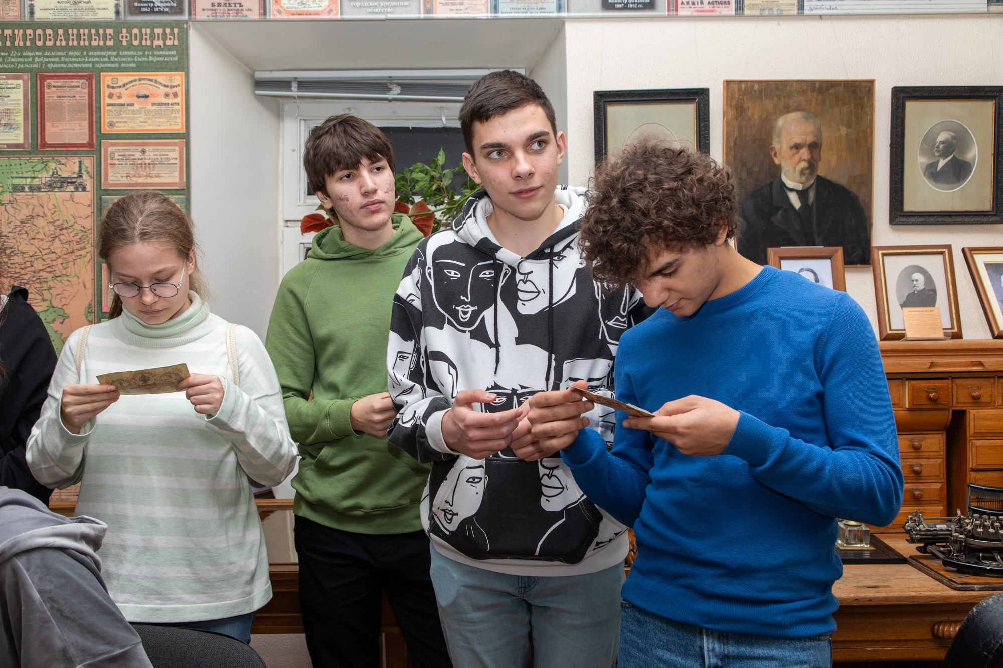Экскурсия предпринимательских классов в Музей предпринимателей, меценатов и благотворителей