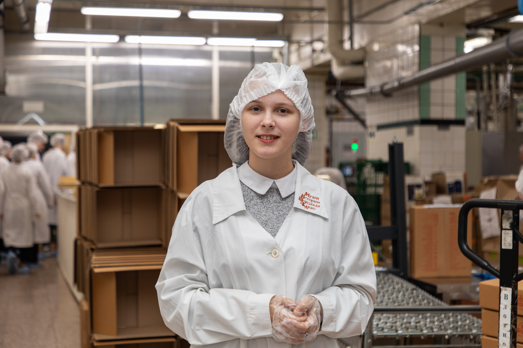 Экскурсия инженерных классов на кондитерский концерн «Бабаевский»