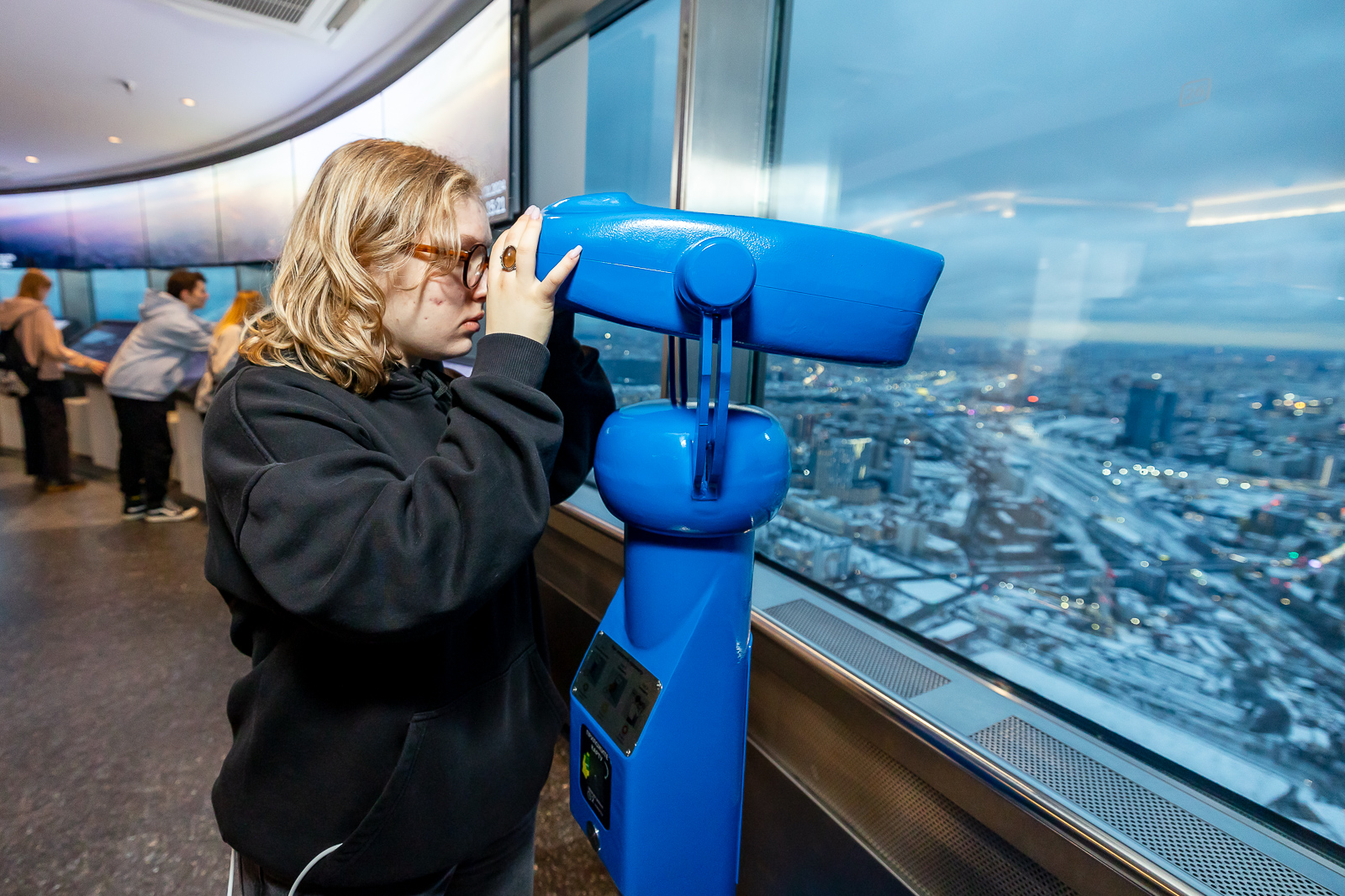 Экскурсия медиаклассов на Останкинскую телебашню