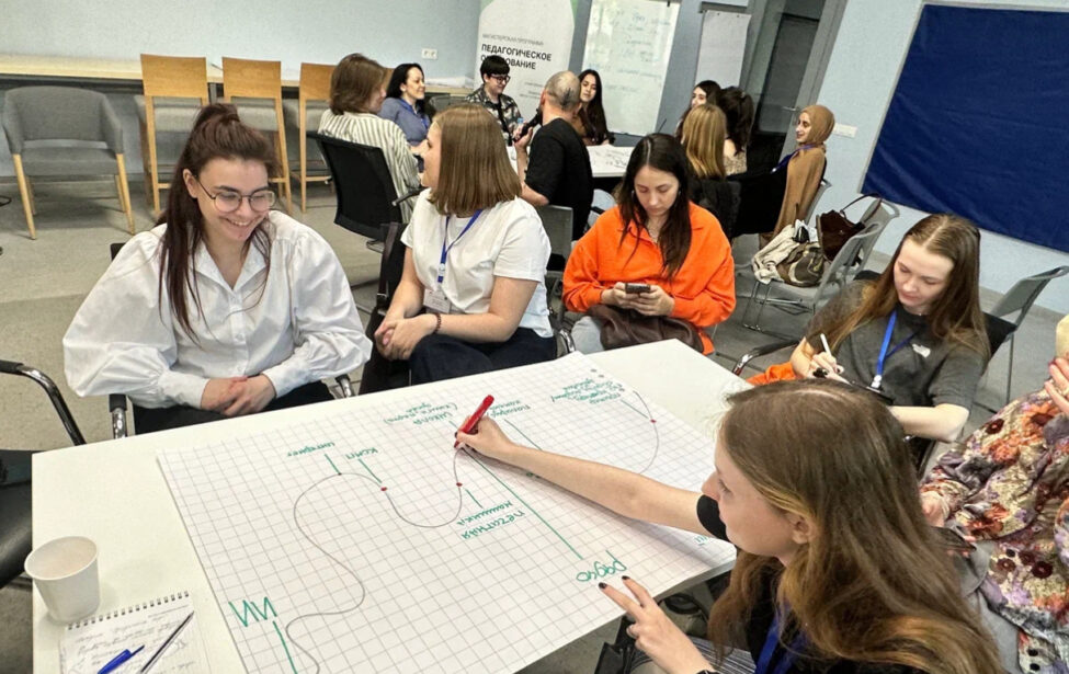 Студентка кафедры англистики и межкультурной коммуникации приняла участие в Весенней школе «PedaGo: на пути к педагогическому мастерству»