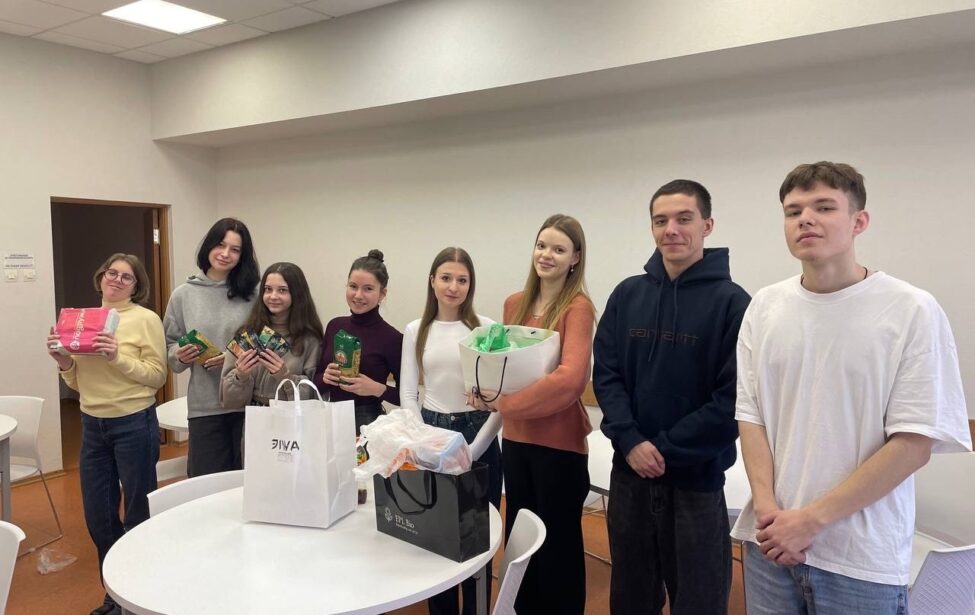 Новогодние подарки для детей от&nbsp;студентов ИИЯ