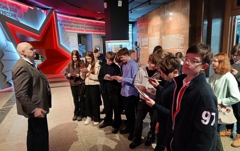 Ученики школы МГПУ стали участниками интерактивной экспозиции Музея Победы