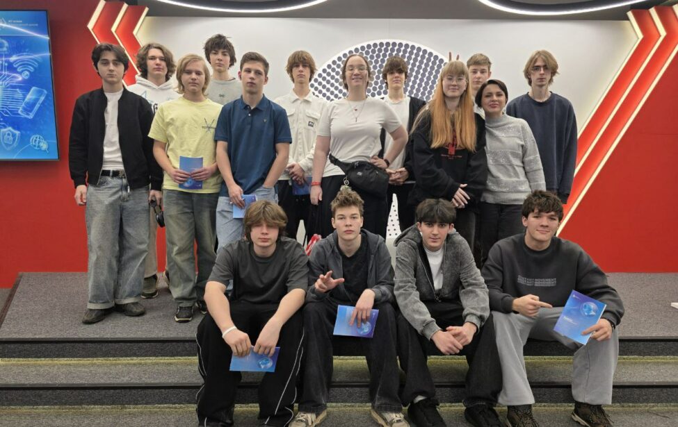 Ученики ИТ-класса Цифровой школы МГПУ приняли участие в&nbsp;профориентационном мероприятии в&nbsp;Московском политехе