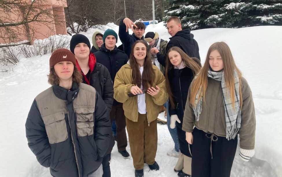 Первокурсники ИЕСТ провели мониторинг снежного покрова