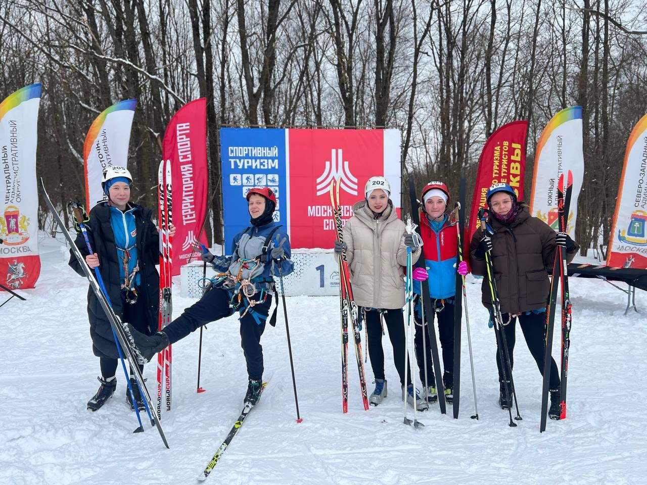 Студенты МГПУ завоевали серебро МССИ по&nbsp;спортивному туризму на&nbsp;лыжах