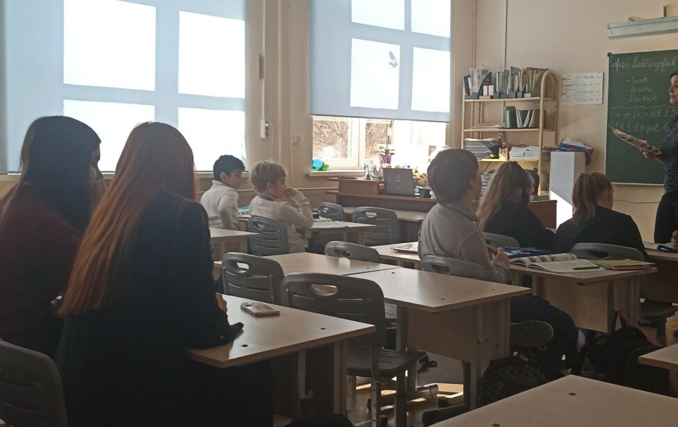 Студенты-германисты по-новому взглянули на&nbsp;школьный урок