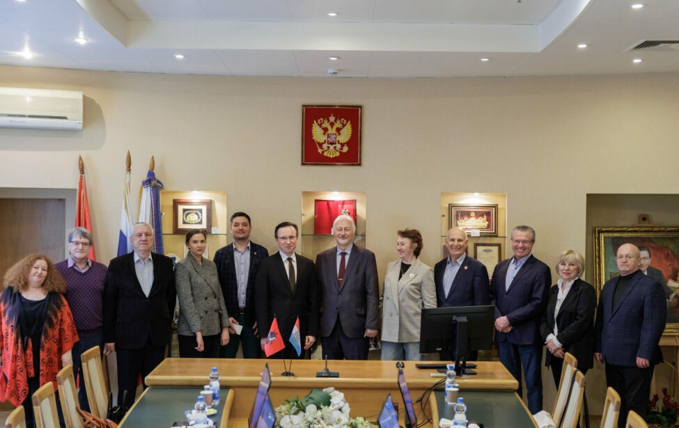 Прием делегации Самарского землячества в&nbsp;кабинете-музее В.В.Рябова