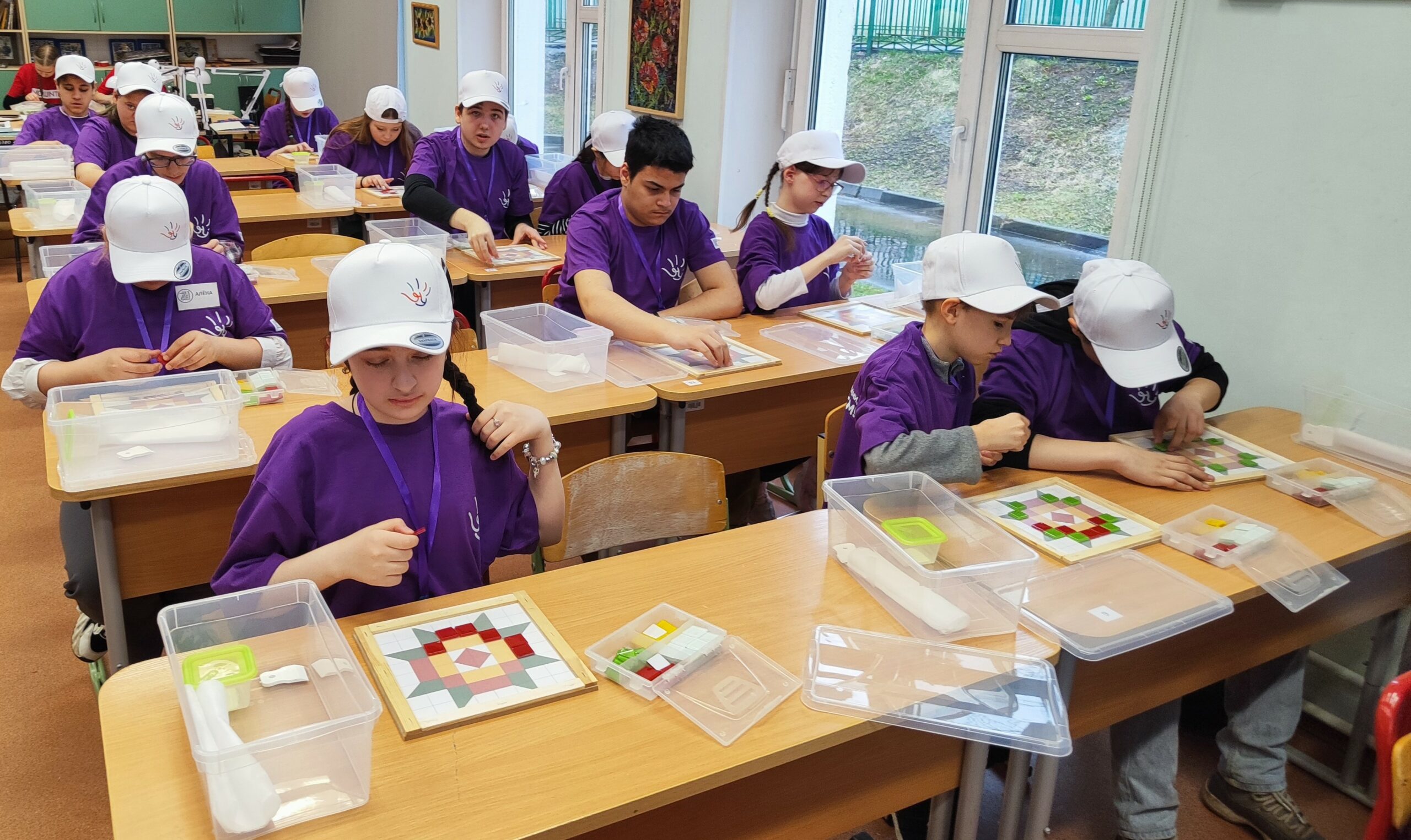 стеклянная мозаика 2