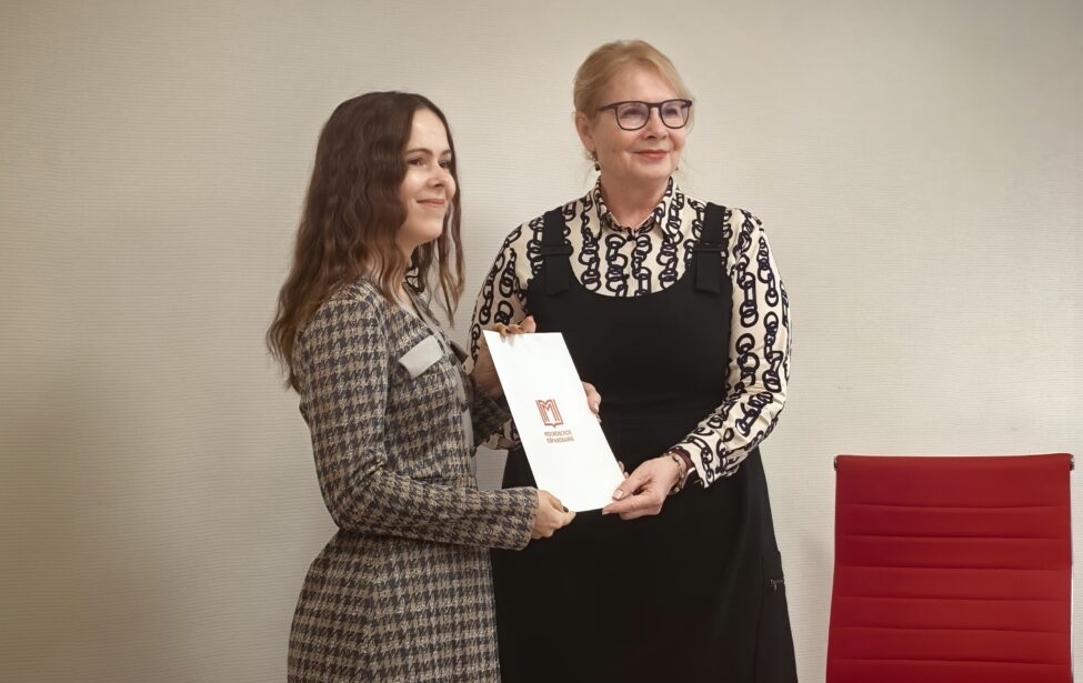 Доцент ИИЯ получила почетную грамоту Департамента образования и&nbsp;науки города Москвы